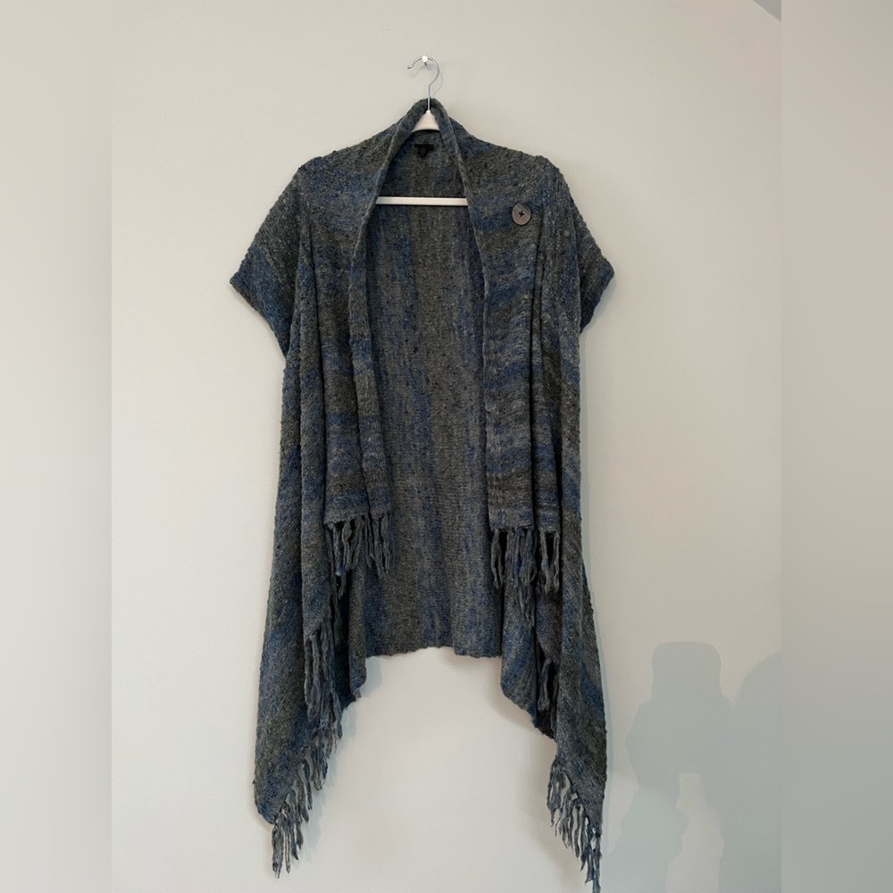 Tarnish Wool Wrap Sweater